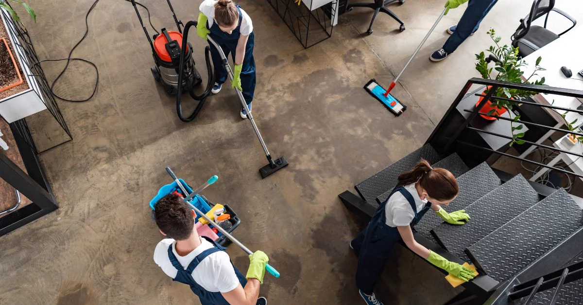 Nettoyage fin de chantier
